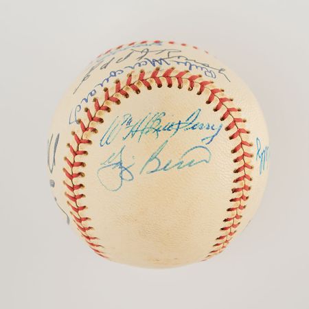 Lot #1090 Baseball Hall of Famers Baseball - Image 5