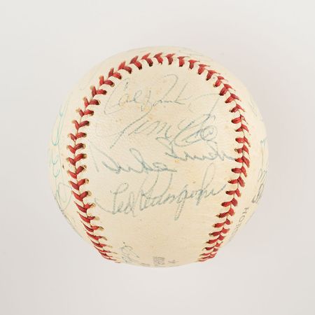 Lot #1089 Baseball Greats Baseball - Image 6
