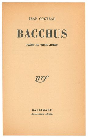 Lot #499 Jean Cocteau Book - Image 3