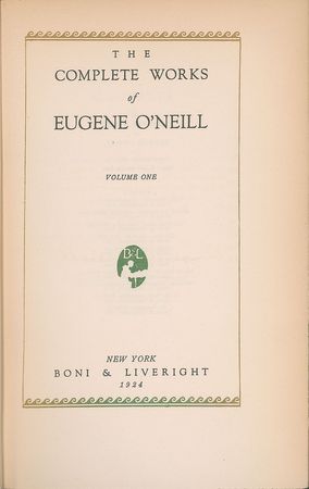 Lot #531 Eugene O'Neill Book - Image 3