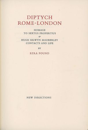 Lot #535 Ezra Pound Book - Image 3