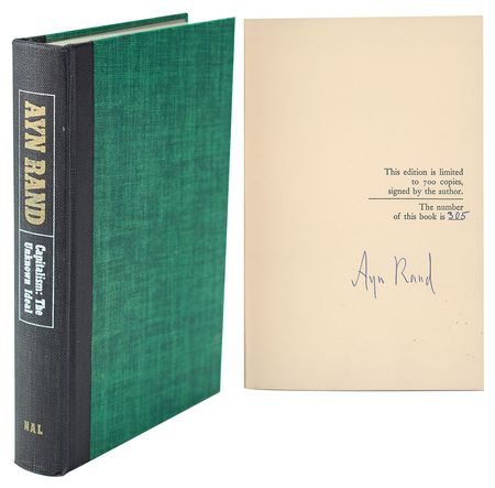 Lot #538 Ayn Rand Book - Image 1