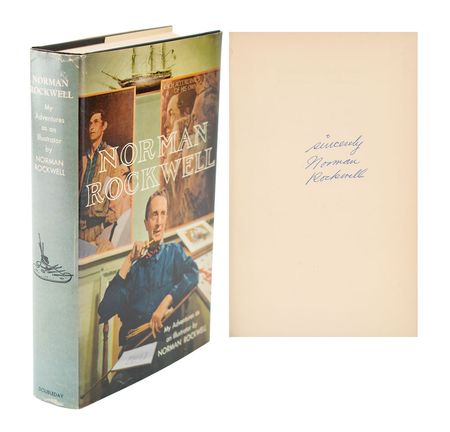 Lot #451 Norman Rockwell Book - Image 1