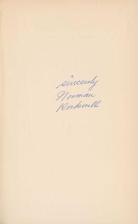 Lot #451 Norman Rockwell Book - Image 2