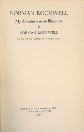 Lot #451 Norman Rockwell Book - Image 3
