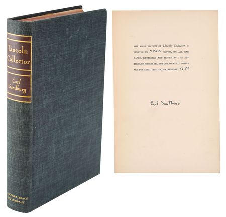 Lot #697 Carl Sandburg - Image 1