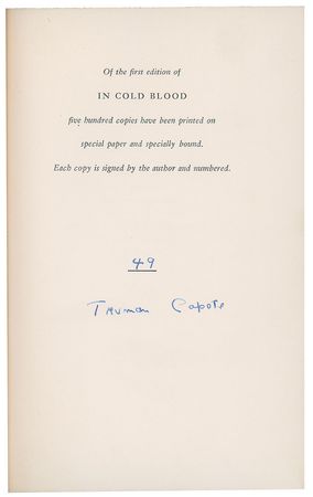 Lot #495 Truman Capote Book - Image 2