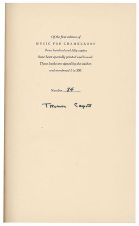 Lot #567 Truman Capote - Image 2