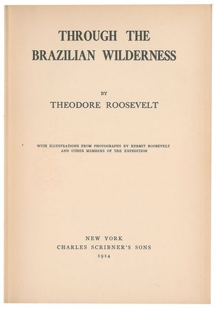 Lot #39 Theodore Roosevelt Book - Image 3