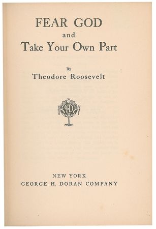 Lot #37 Theodore Roosevelt Book - Image 3