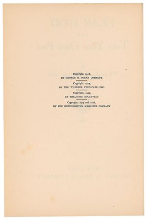 Lot #37 Theodore Roosevelt Book - Image 4