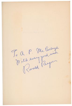 Lot #100 Ronald Reagan Books - Image 1