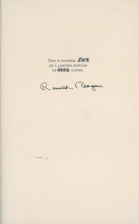 Lot #100 Ronald Reagan Books - Image 3