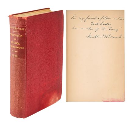 Lot #66 Franklin D. Roosevelt: Presented to a White House speechwriter - Image 1