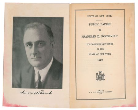 Lot #66 Franklin D. Roosevelt: Presented to a White House speechwriter - Image 3