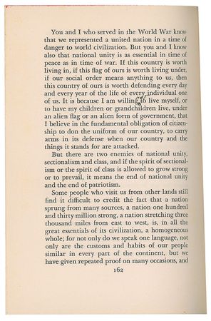 Lot #67 Franklin D. Roosevelt: FDR hand-corrects the first state of On Our Way - Image 6