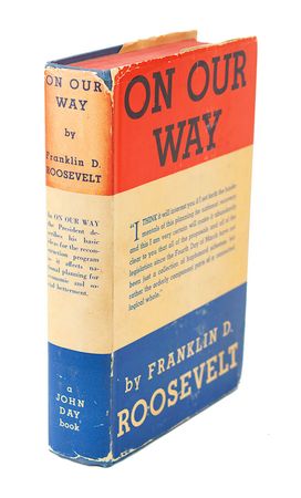 Lot #67 Franklin D. Roosevelt: FDR hand-corrects the first state of On Our Way - Image 7