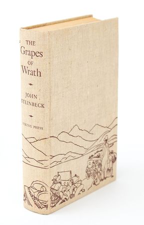 Lot #543 John Steinbeck: Steinbeck presents a first edition of The Grapes of Wrath to famed magician 'The Amazing Dunninger' - Image 6