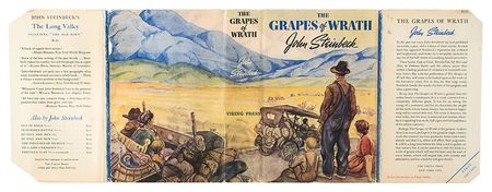 Lot #543 John Steinbeck: Steinbeck presents a first edition of The Grapes of Wrath to famed magician 'The Amazing Dunninger' - Image 7
