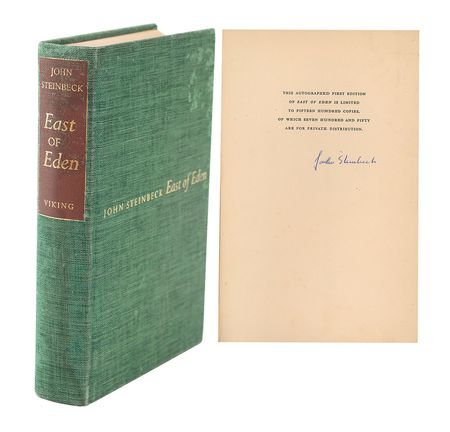Lot #545 John Steinbeck Book - Image 1
