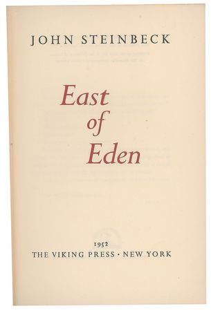 Lot #545 John Steinbeck Book - Image 3