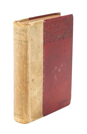 Lot #551 Harriet Beecher Stowe: The 'Brunswick Edition' of Uncle Tom's Cabin, signed with a Biblical inscription by Harriet Beecher Stowe - Image 3