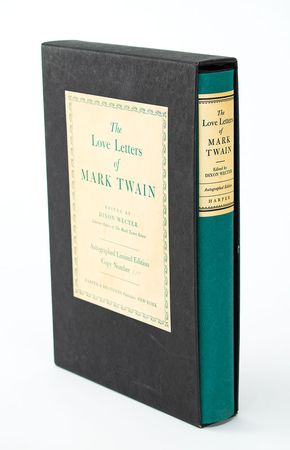 Lot #496 Samuel L. Clemens: Double-signed edition of Twain's love letters - Image 5