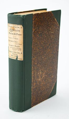Lot #546 Walt Whitman: Leaves of Grass signed by America’s bard - Image 5