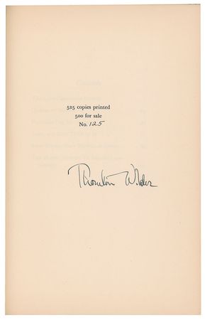 Lot #657 Thornton Wilder Books - Image 3