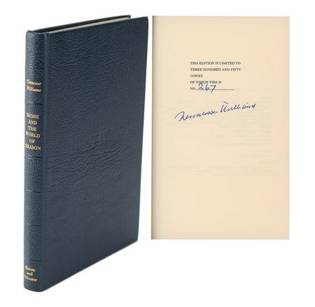 Lot #658 Tennessee Williams Book - Image 1
