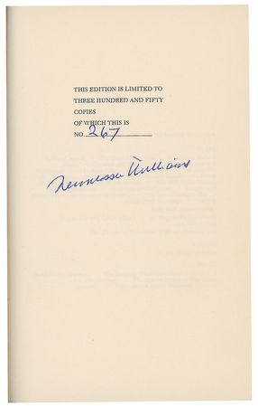 Lot #658 Tennessee Williams Book - Image 2