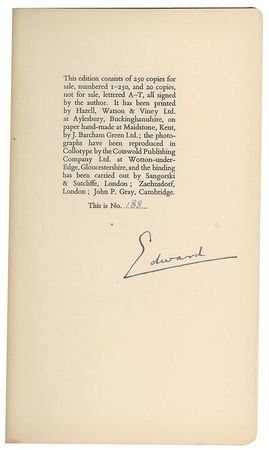 Lot #217 King Edward VIII: Luxurious Zaehnsdorf-bound edition of A King's Story - Image 2