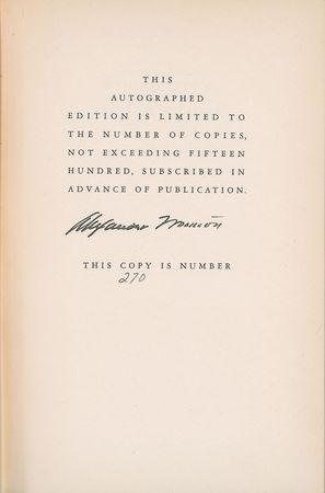 Lot #712 Alexander Woollcott - Image 2