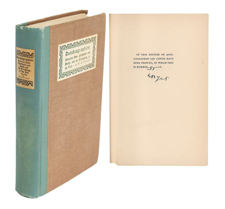 Lot #553 William Butler Yeats Book - Image 1