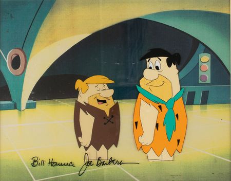Lot #485 Bill Hanna and Joe Barbera Production Cel - Image 1