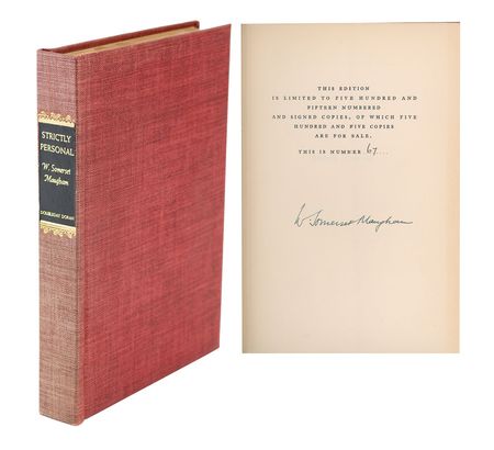 Lot #620 W. Somerset Maugham Book - Image 1