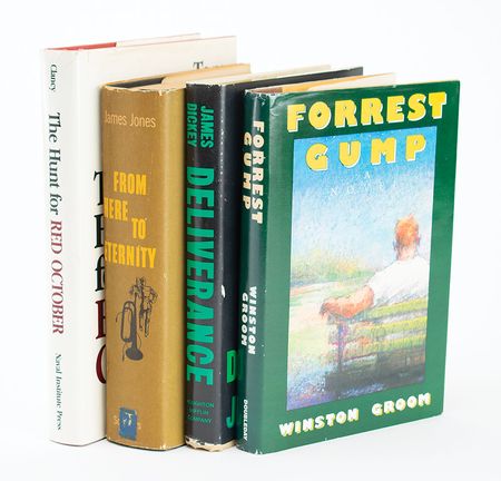 Lot #573 Classic Adaptations: Novels transformed into cinema classics: From Here to Eternity, Deliverance, Forrest Gump, and The Hunt for Red October - Image 9