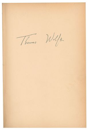 Lot #548 Thomas Wolfe Book - Image 2