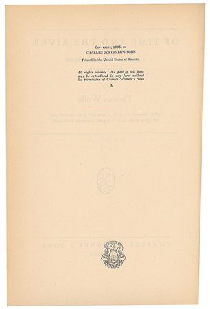 Lot #548 Thomas Wolfe Book - Image 4