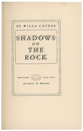 Lot #568 Willa Cather Book - Image 3