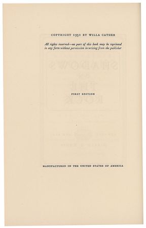 Lot #568 Willa Cather Book - Image 4