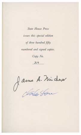 Lot #853 James A. Michener - Image 4
