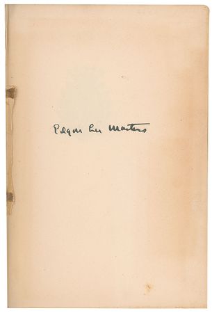 Lot #619 Edgar Lee Masters Books - Image 2