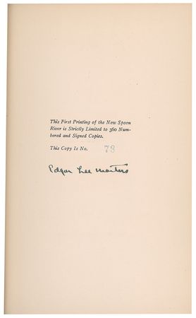 Lot #619 Edgar Lee Masters Books - Image 3