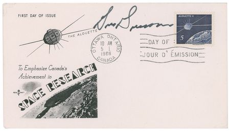 Lot #395 Gus Grissom First Day Cover - Image 1