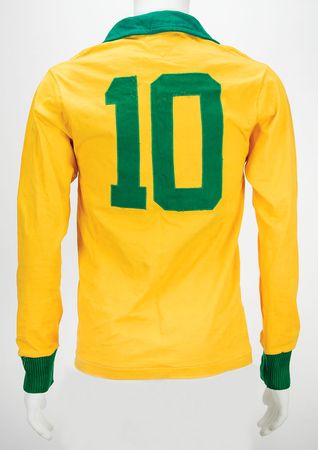Lot #1155 Soccer: Pele Jersey - Image 2