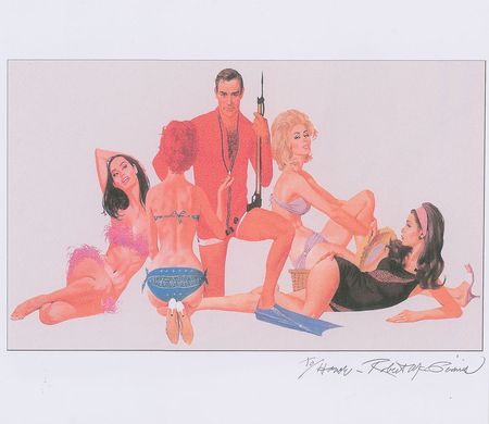 Lot #938  James Bond: Robert McGinnis - Image 3