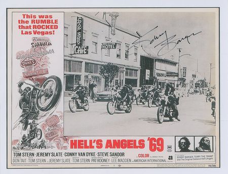 Lot #274 Hell's Angels: Sonny Barger Signed Photographs - Image 2
