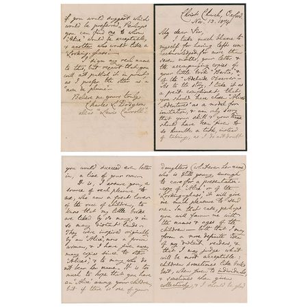 Lot #508 Charles L. Dodgson: 