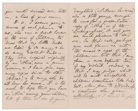 Lot #508 Charles L. Dodgson: 